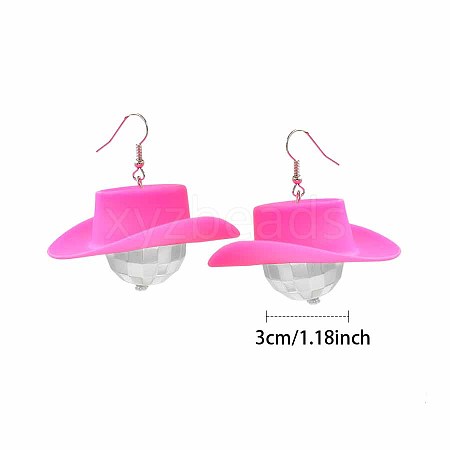 Non-Tarnish Stainless Steel Mirror Ball Earrings for Women FJ2420-9-1