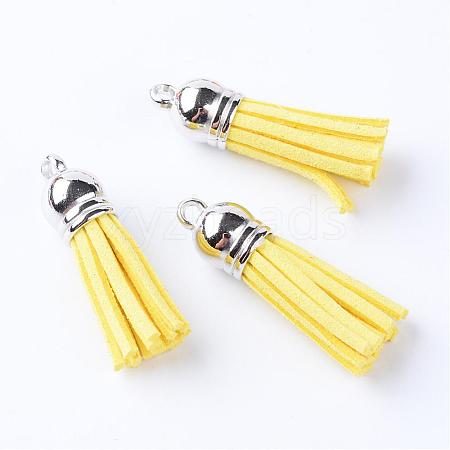 Faux Suede Tassel Pendant Decorations FIND-T002-A17-1