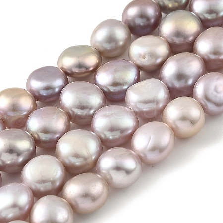 Natural Cultured Freshwater Pearl Beads Strands PEAR-A006-08I-1