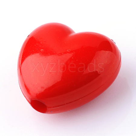 Opaque Acrylic Beads SACR-S788-C07-1