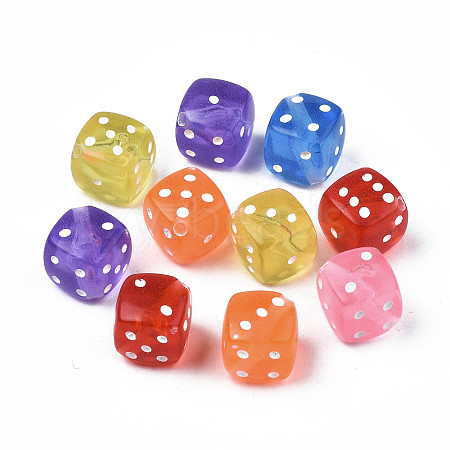 Transparent Acrylic Beads MACR-N012-02-1