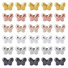 90Pcs 6 Colors Electroplate Glass Beads EGLA-TA0013-29-1