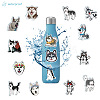 50Pcs 50 Styles Paper Siberian Husky Dog Stickers Sets STIC-P004-21-8