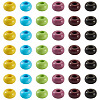 120Pcs 6 Colors Opaque Acrylic European Beads SACR-TA0001-24-2