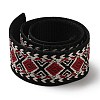 Ethnic Style Embroidery Polyester Ribbons OCOR-WH0082-45A-1