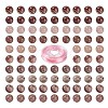 100Pcs 8mm Natural Strawberry Quartz Round Beads DIY-LS0002-51-2