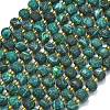 Natural Malachite Beads Strands G-K389-E82-01-1