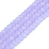 Imitation Jade Glass Beads Strands GLAA-Q114-01A-C03-1