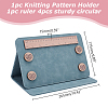 PU Leather Knitting Needle Measuring Ruler TOOL-WH0165-20A-2