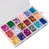 Plastic Paillette Beads PVC-TA0001-01-6