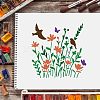 Plastic Reusable Drawing Painting Stencils Templates DIY-WH0172-169-6