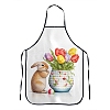 Easter Theme Polyester Sleeveless Apron PW-WG26712-09-1