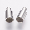 Tarnish Resistant 304 Stainless Steel Magnetic Clasps with Glue-in Ends STAS-E138-02P-3