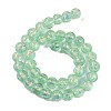 Handmade Foil Lampwork Beads Strands FOIL-K003-06A-06-2