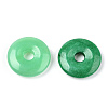  10Pcs Natural Malaysia Jade Pendants G-NB0003-85-2