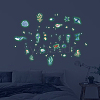 PVC Plastic Luminous Wall Stickers DIY-WH0384-004-7