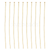 DICOSMETIC 150Pcs Brass Flat Head Pins KK-DC0003-81-1