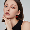 400Pcs 8 Colors Iron Hoop Earrings IFIN-FH0001-72A-5