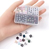 160Pcs 4 Styles Craft Style Acrylic Beads MACR-YW0002-73-3