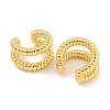 Brass Cuff Earrings for Women EJEW-C104-129G-2