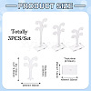 1 Set Acrylic Earring Display Tower Set EDIS-TA0001-003C-4