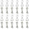 50Pcs Brass Ice Pick Pinch Bails IFIN-FS0001-47B-1