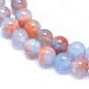 Natural Dyed Jade Beads Strands G-F601-A33-3