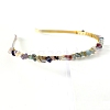 Natural Fluorite Hair Bands PW-WGC1C33-08-1