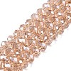Electroplate Glass Beads Strands X-EGLA-A044-T8mm-A20-1
