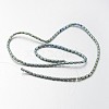 Electroplate Non-magnetic Synthetic Hematite Bead Strands G-F300-39-F07-2