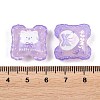 Printed Acrylic Beads OACR-D041-02B-3