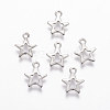 Tarnish Resistant 201 Stainless Steel Charms STAS-F039-51-P-1