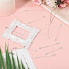 12Pcs 2 Styles  Brass Chain Extender KK-CA0003-75-5