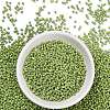 DIY Craft Beads 12/0 Opaque Colors Lustered Round Glass Seed Beads X-SEED-A012-2mm-124-2
