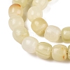 Dyed Natural White Jade Beads Strands G-T138-210B-3