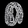 Transparent Glass Beads Strands GLAA-L050-A18-2