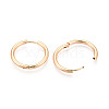 304 Stainless Steel Hoop Earrings EJEW-T048-24D-G-3