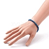Electroplate Glass Beads Stretch Bracelets BJEW-JB05794-4