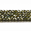 Cubic Zirconia Bead Strands ZIRC-G001-01J-1