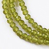 Glass Beads Strands X-EGLA-E057-02B-13-3