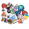 56Pcs 14 Style Easter Theme PVC Plastic Cabochons KY-FH0001-21-1