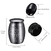 Stainless Steel Cremation Urn AJEW-CN0001-91E-2