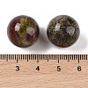 Natural Dragon Blood No Hole Sphere Beads G-K363-04D-39-2