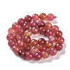 Natural Agate Beads Strands G-M437-C01-01L-3