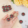 Gorgecraft 10 Sets Alloy Decorative Rivets DIY-GF0006-58-3