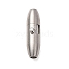 304 Stainless Steel Locking Tube Magnetic Clasps STAS-A151-02A-P-1