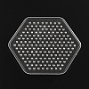 Hexagon ABC Plastic Pegboards used for 5x5mm DIY Fuse Beads X-DIY-Q009-12-2