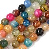 Natural Agate Beads Strands X-G-M437-C01-01T-1