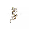 Alloy with Rhinestone Brooch for Backpack Clothesm PW-WG0B0D3-01-5