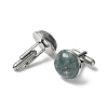304 Stainless Steel Cuff Buttons G-C185-02P-34-2
